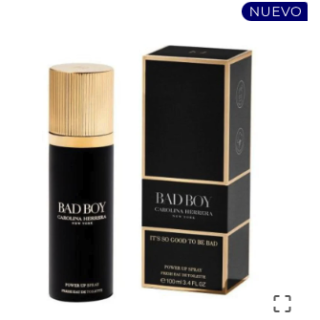 Carolina Herrera Bad Boy Power Spray Fresh Edt 100Ml